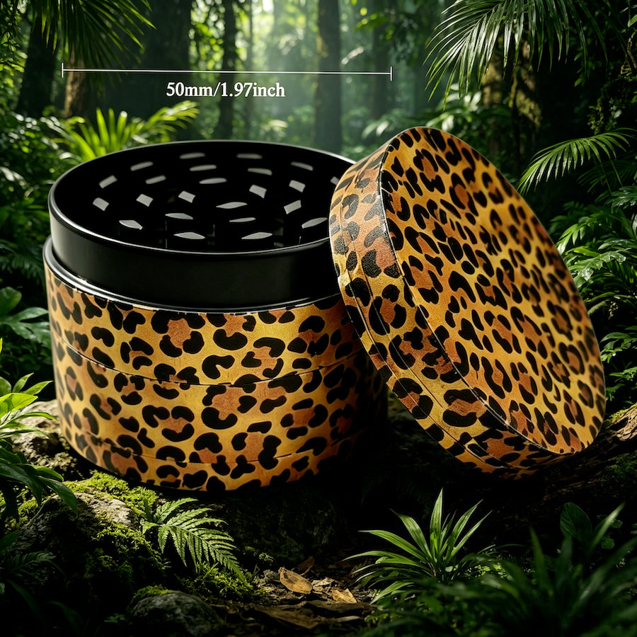 2.5" Leopard Print Grinder