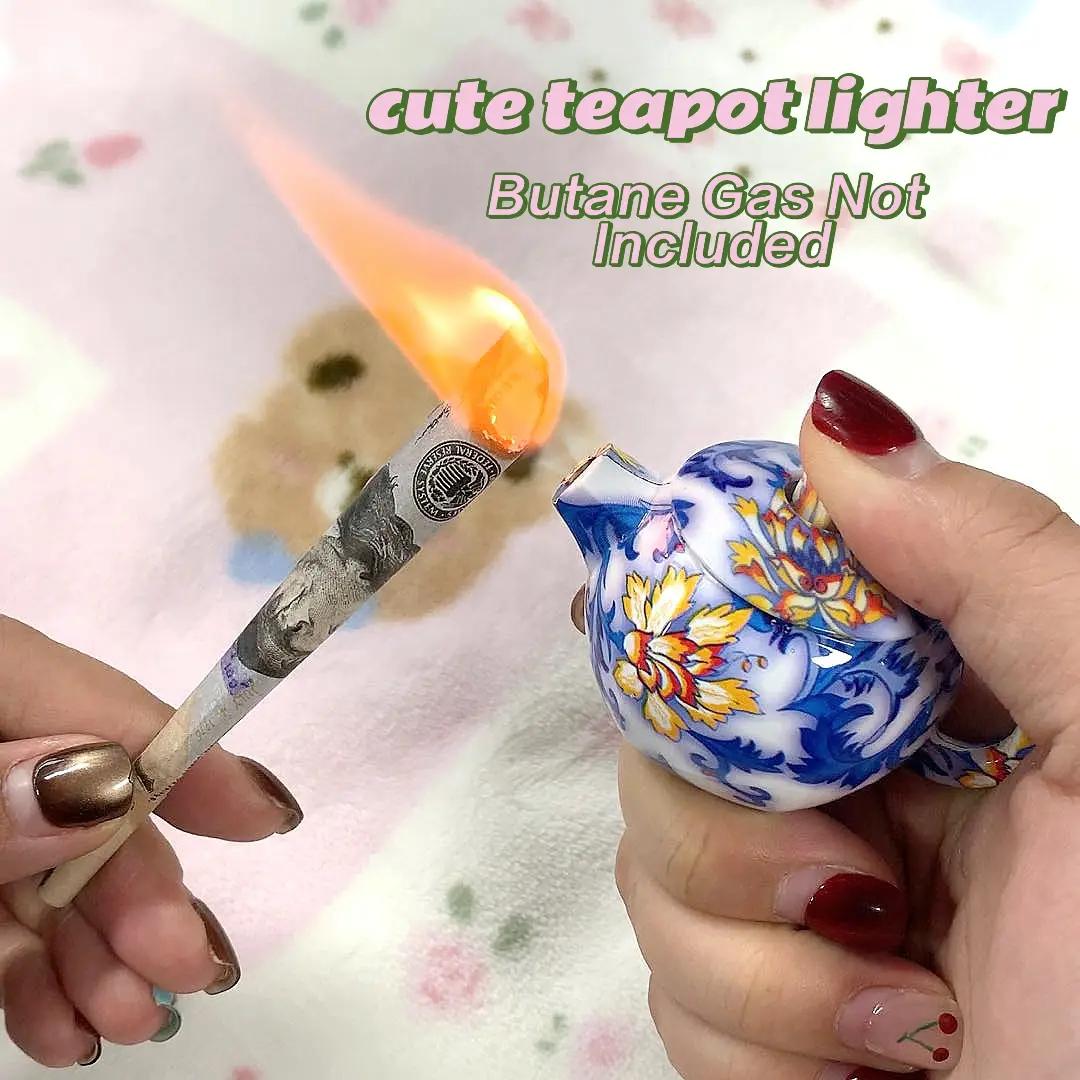Phoenix Teapot Torch Lighter (Without Gas)