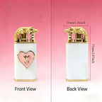 Pink Heart Lighter (Without Gas)