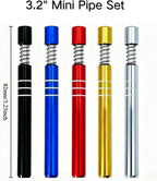 5-Piece 3.25" Multicolor 𝐎𝐧𝐞 𝐇𝐢𝐭𝐭𝐞𝐫 𝐏𝐢𝐩𝐞