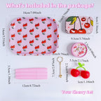 6pcs Cherry Rolling Tray Set