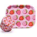 Strawberry Rolling Tray Set