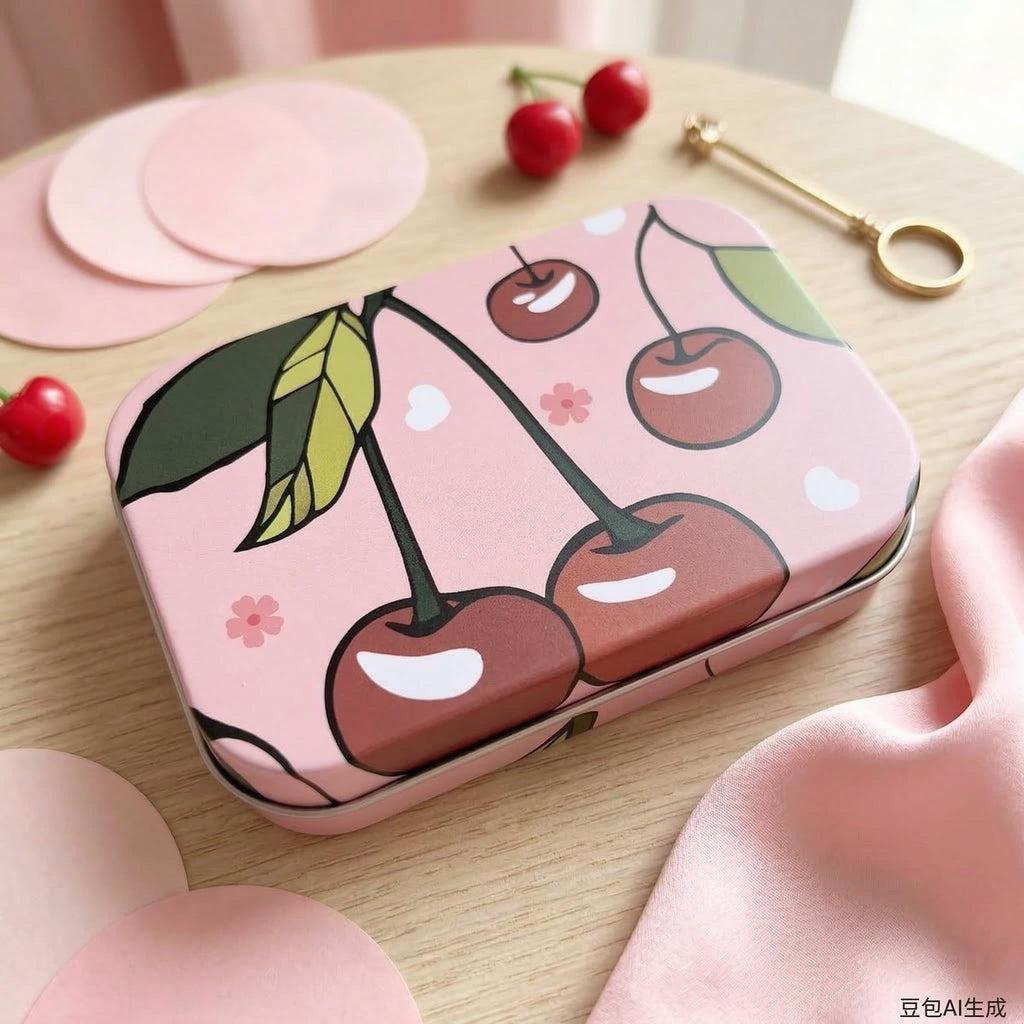 6pcs Cherry Rolling Tray Set