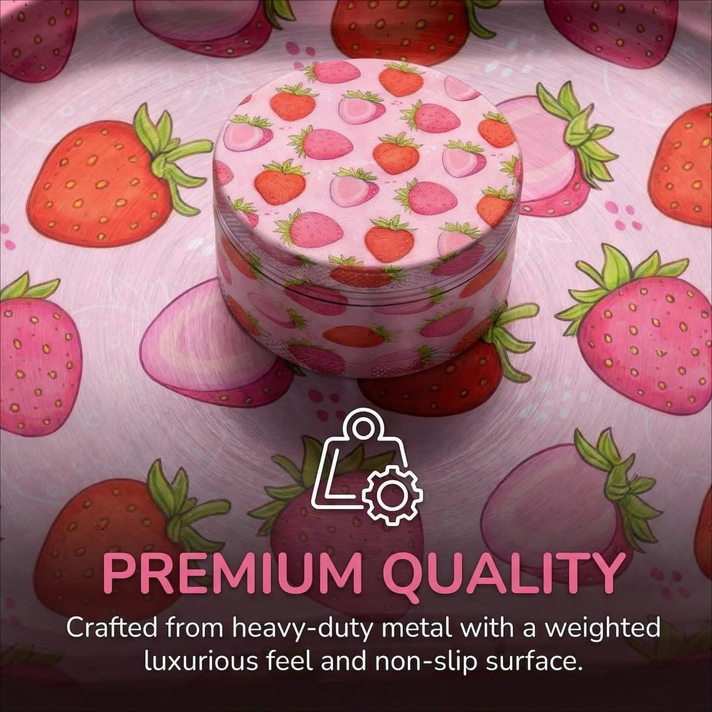 2" Strawberry/Cherry Grinder