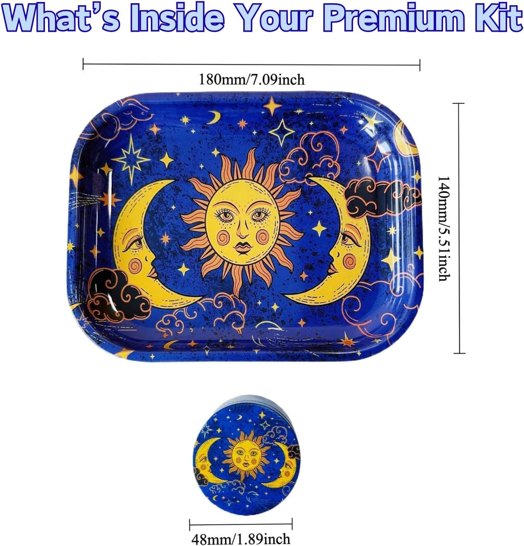 Celestial Rolling Tray Set