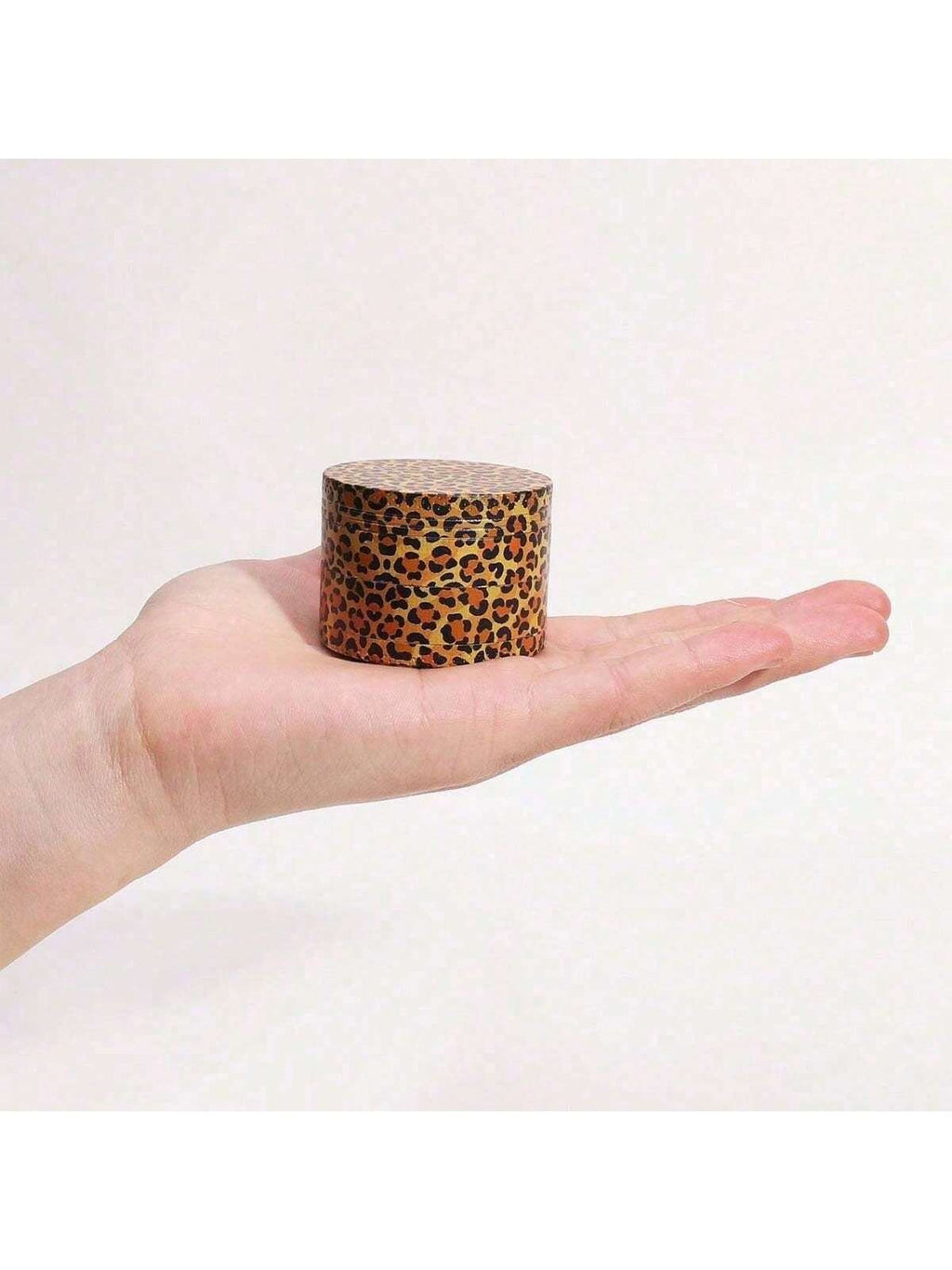 2pcs Wild Elegance Leopard Print Rolling Tray Set
