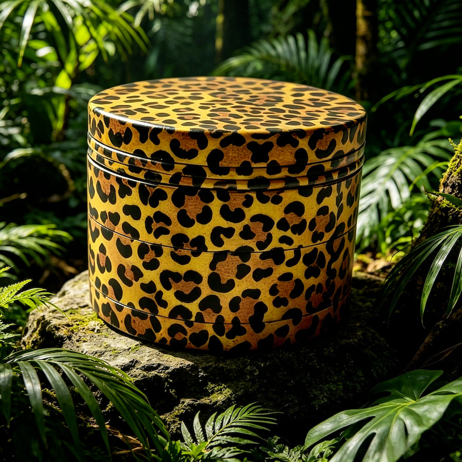 2.5" Leopard Print Grinder