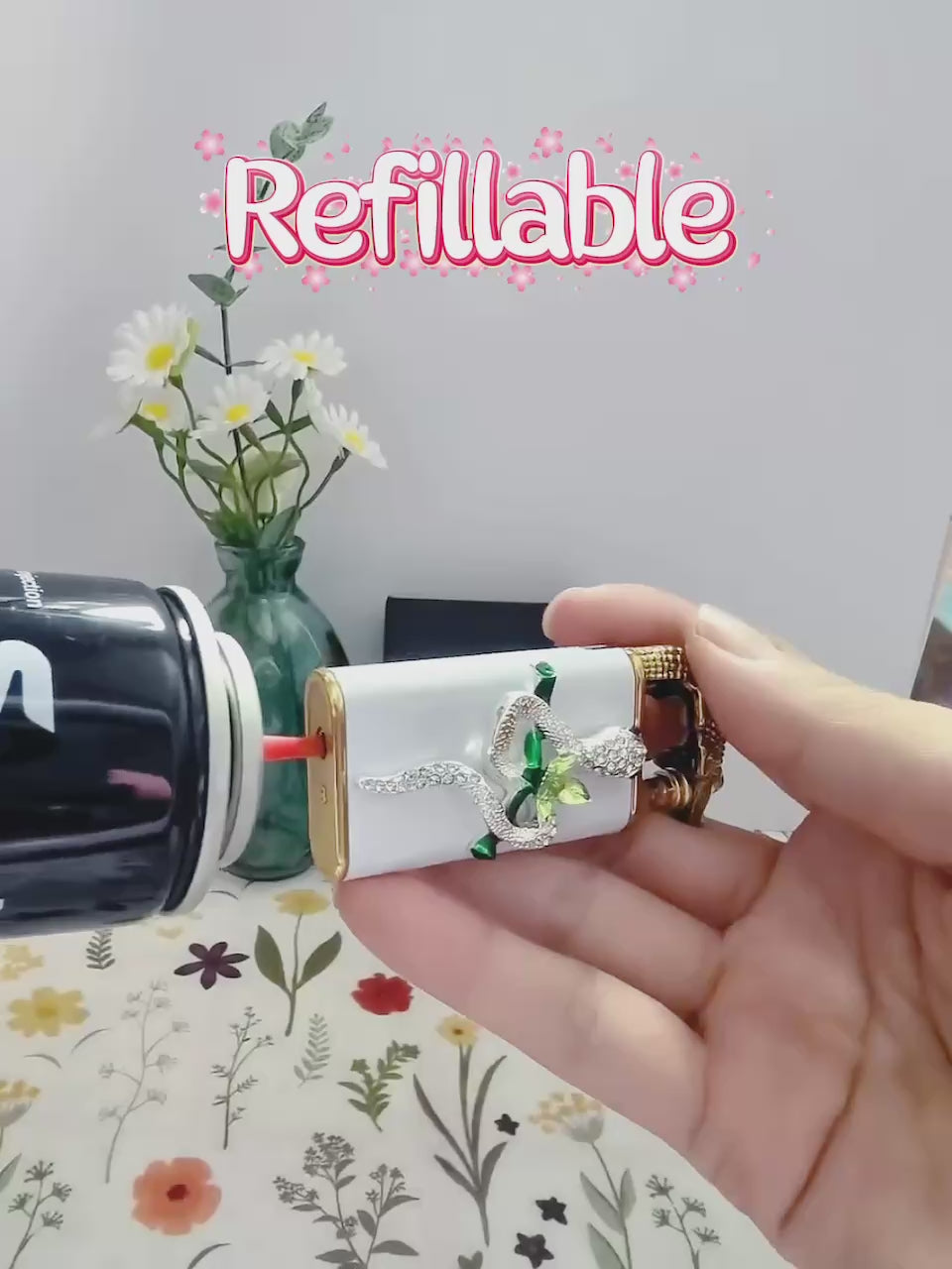 Silver Snake Lighter (Without Gas)