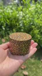 2.5" Leopard Print Grinder